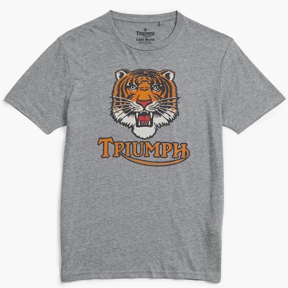 Lucky Brand Triumph Tiger Graphic Tee